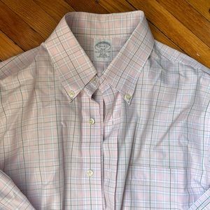 Brooks, brothers, original polo, shirt, noniron, slim, fit shirt